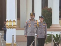 Wakapolda Jambi Pimpin Apel di Polres Tanjab Barat, Tekankan Evaluasi dan Kesiapsiagaan Karhutla