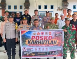 Polresta Banggai Siagakan Pos Terpadu Karhutla, Perkuat Koordinasi dan Respons Titik Api