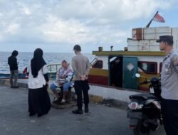Polsek Banggai Gelar Patroli KRYD di Pelabuhan Banggai Pastikan Kamtibmas Aman Kondusif