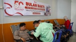 Bulan Bakti HUT ke-50, PT TIMAH Kumpulkan 811 Kantong Darah di 8 Titik