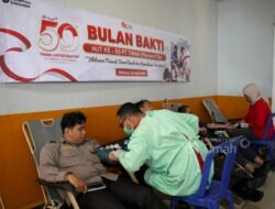 Bulan Bakti HUT ke-50, PT TIMAH Kumpulkan 811 Kantong Darah di 8 Titik