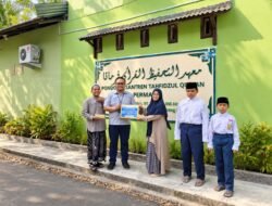 PT TIMAH Bantu Pembangunan Ruang Belajar Ponpes Tahfizhul Qur’an Permata Belitung