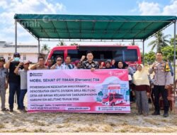 109 Warga Air Rayak Manfaatkan Layanan Kesehatan Gratis PT Timah