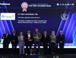 Di Tengah Upaya Perbaikan Tata Kelola, PT Timah Raih Dua Penghargaan TOP GRC 2026