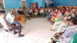 Cegah Karhutla, Bhabinkamtibmas Polres Bangkep Sosialisasi Dampak Kebakaran Hutan di Tinangkung