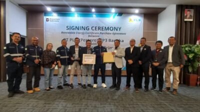 PLN Apresiasi PT Mitra Stania Prima, Komitmen Beli 41.170 REC Energi Hijau Sejak 2023