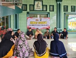 Jumat Curhat di Batang Kuis, Satres Narkoba Polresta Deli Serdang Tampung Keluhan Warga Soal Curanmor dan Narkoba