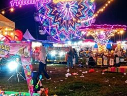 Pasar Malam Tamiang Perdana Hidupkan Kembali Lapangan Seumayam, Didorong CSR Socfindo