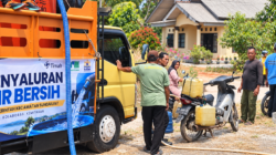 Kemarau Panjang di Sungailiat, PT Timah Salurkan Air Bersih ke 6 Kelurahan Belum Terjangkau PDAM