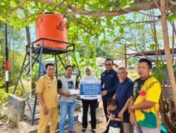 PT Timah Bantu Peremajaan Sumur Bor di Dusun Terang Bulan, 100 Rumah di Lalang Kembali Dapat Air Bersih