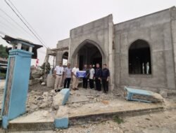 PT Timah Salurkan Rp400 Juta untuk Pembangunan Masjid Al Ikhlas di Tanjungpandan Belitung