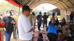 Hidayat Arsani Tinjau Kebakaran Lahan di Basel, 450 Rumah Hangus dan 2.000 Jiwa Terdampak