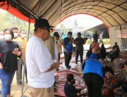 Hidayat Arsani Tinjau Kebakaran Lahan di Basel, 450 Rumah Hangus dan 2.000 Jiwa Terdampak