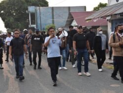 Sesuai Instruksi Presiden kepada Kapolri, Polda Sulteng Kembali Gerebek Kampung Narkoba di Kayumalue, Palu