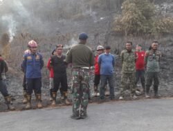 Diduga 5 Hektar Lahan di Desa Apal Sengaja Dibakar,  Kapolsek Liang Kejar Pelaku Pembakaran
