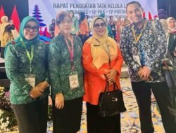Ketua TP PKK Bangkep Hadiri Rapat Penguatan Tata Kelola Kelembagaan Dekranas TP PKK Posyandu 2026