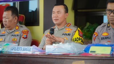 Operasi Sarang Narkoba Sita 40,69 Gram Sabu, Kapolresta Banggai Nyatakan Perang Terbuka