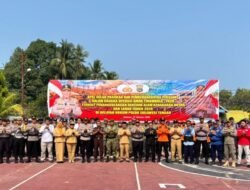 Siagakan Operasi Aman Tinombala 2026, Polres Banggai Kepulauan Gelar Pasukan Penanggulangan Karhutla