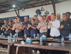 Kapolres Belitung Gelar Coffee Morning Bersama Wartawan, Perkuat Sinergitas dan Sosialisasikan Layanan 110