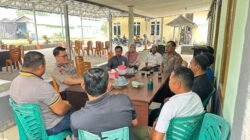Polsek Sijuk Rangkul Masyarakat, Perkuat Sinergi Jaga Kamtibmas