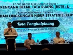 Kejar Kepastian Investasi, Pemkot Pangkalpinang Kebut RDTR Bukit Intan dan Girimaya