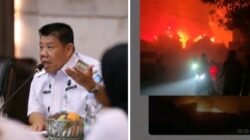 Kebakaran Hebat Melanda Permukiman Padat di Serdang Simpangrimba, Lebih dari 60 Rumah Terdampak
