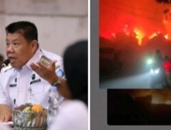 Kebakaran Hebat Melanda Permukiman Padat di Serdang Simpangrimba, Lebih dari 60 Rumah Terdampak